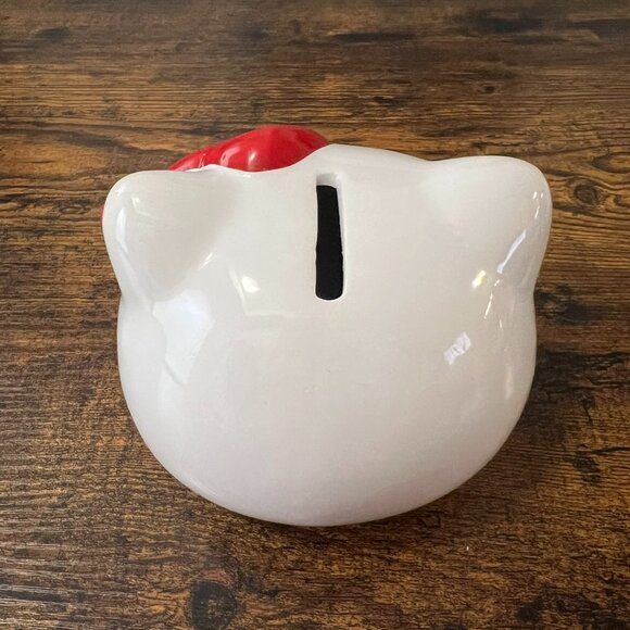 Hello Kitty Figural Head Bank – Cute Coin Bank, Official Sanrio Collectible - Picture 4 of 5